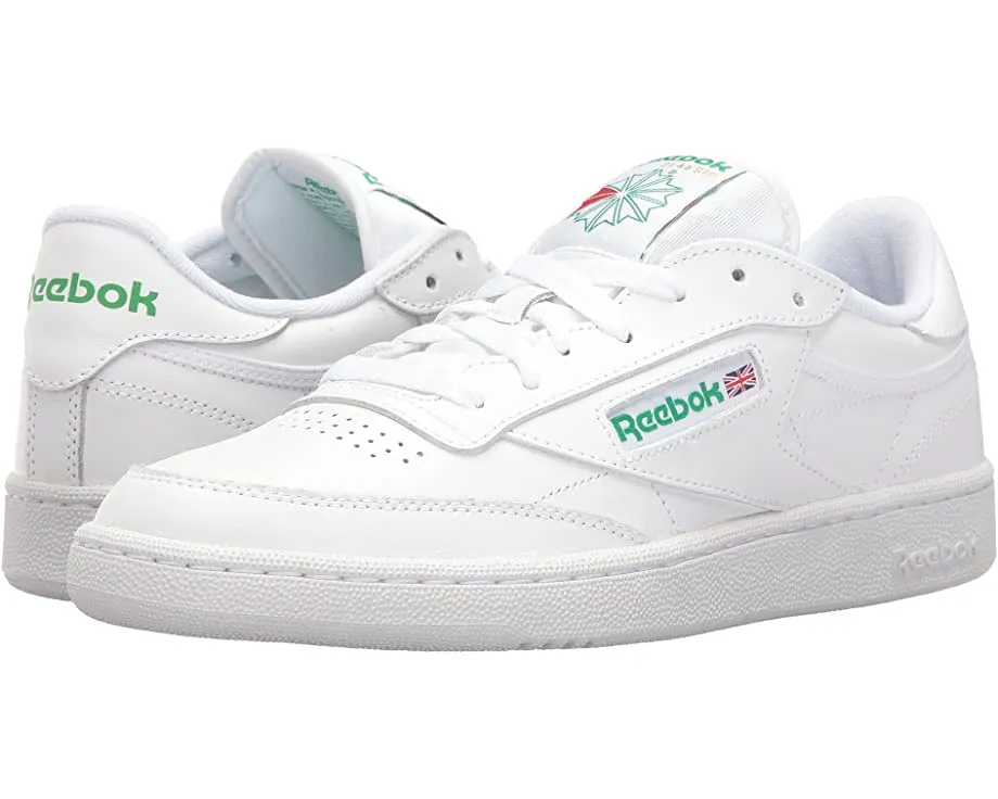 Men's sneakers Reebok Club C 85 Lifestyle, white-green