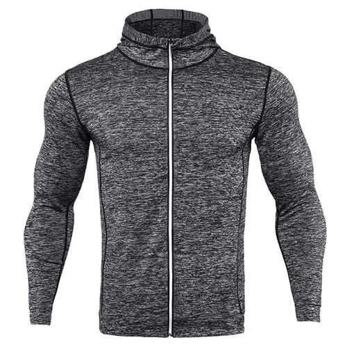 Mens Sports Fitness Training Running Hoodies Sweatshirts