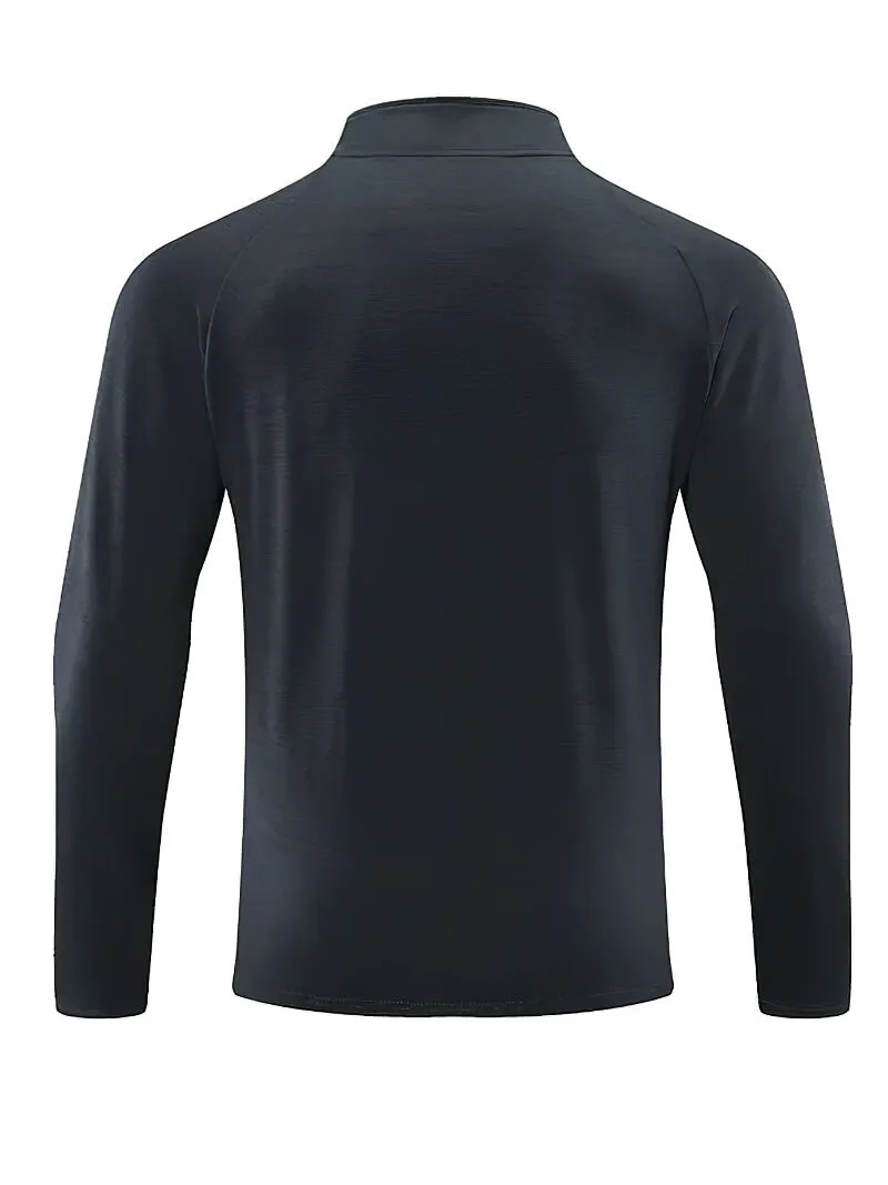 Men's Sports Running Dry Fit Zipper Elasticity Jacket - SF1835