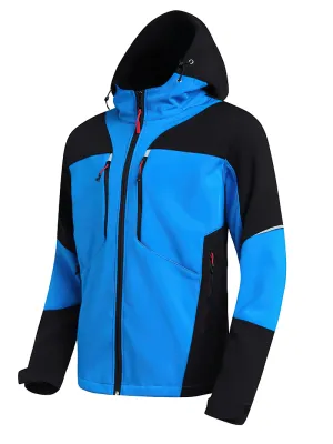 Men's Waterproof Softshell Jacket With Hood - SF2063