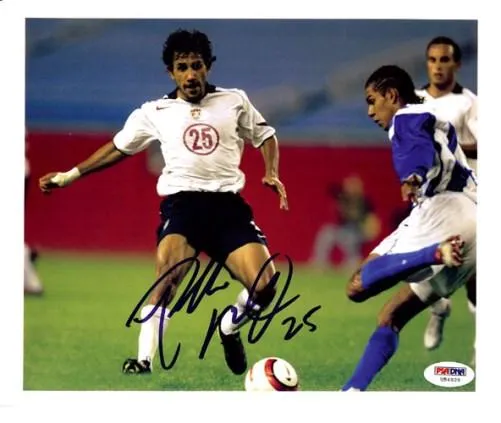 Pablo Mastroeni Autographed 8x10 Photo Team USA PSA/DNA #U54929