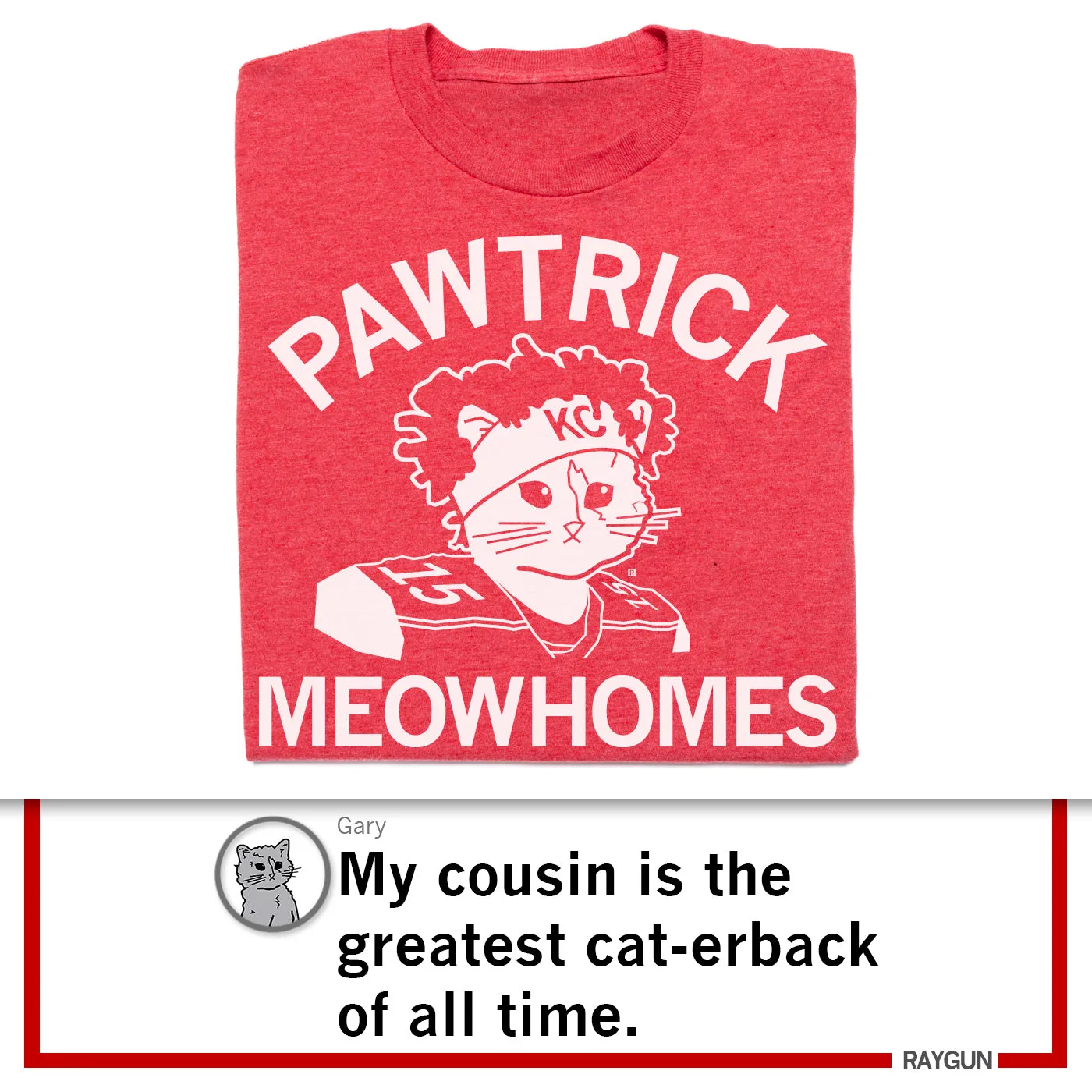 Pawtrick Meowhomes Red