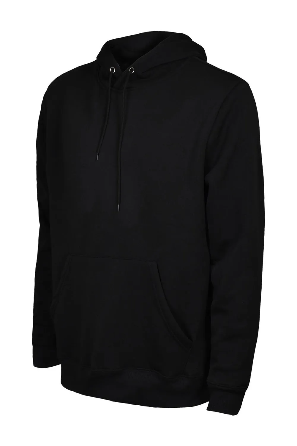 Plain Polycotton Pullover Hoodie