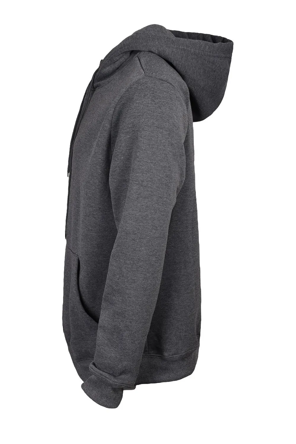 Plain Polycotton Pullover Hoodie