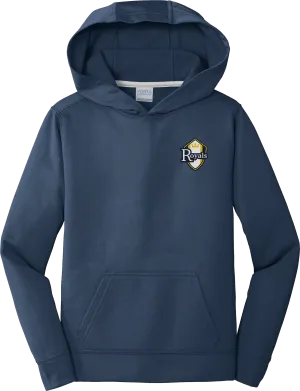 Royals Hockey Club Youth Performance Fleece Pullover Hooded Sweatshirt