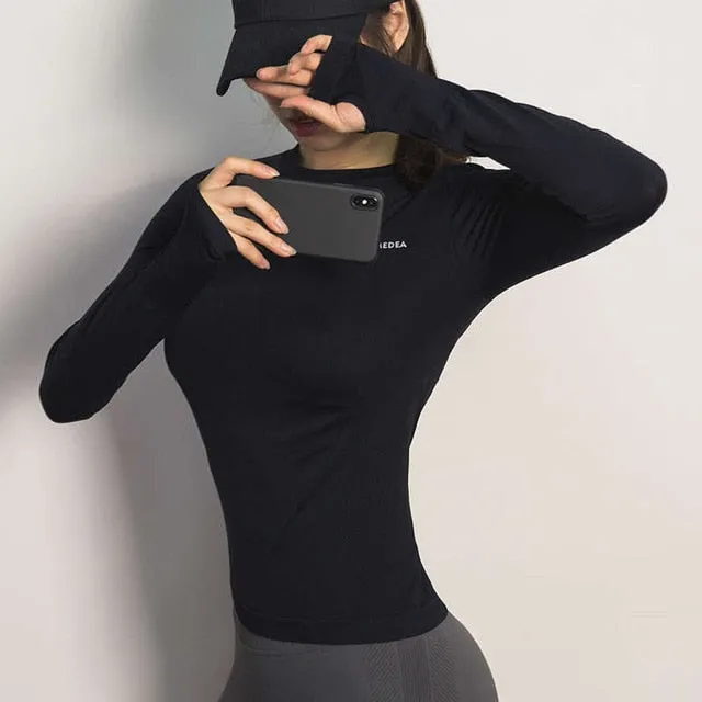 Sport Top Fitness Yoga Top Long Sleeve Shirt