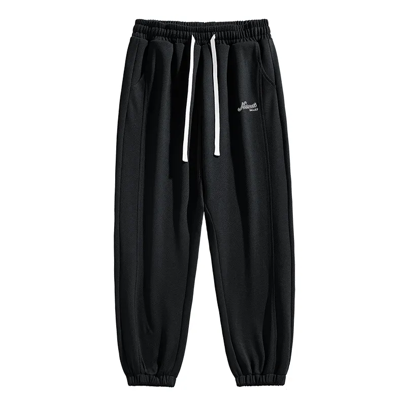 Tapered Knitted Sports Elastic Waist Sweatpant