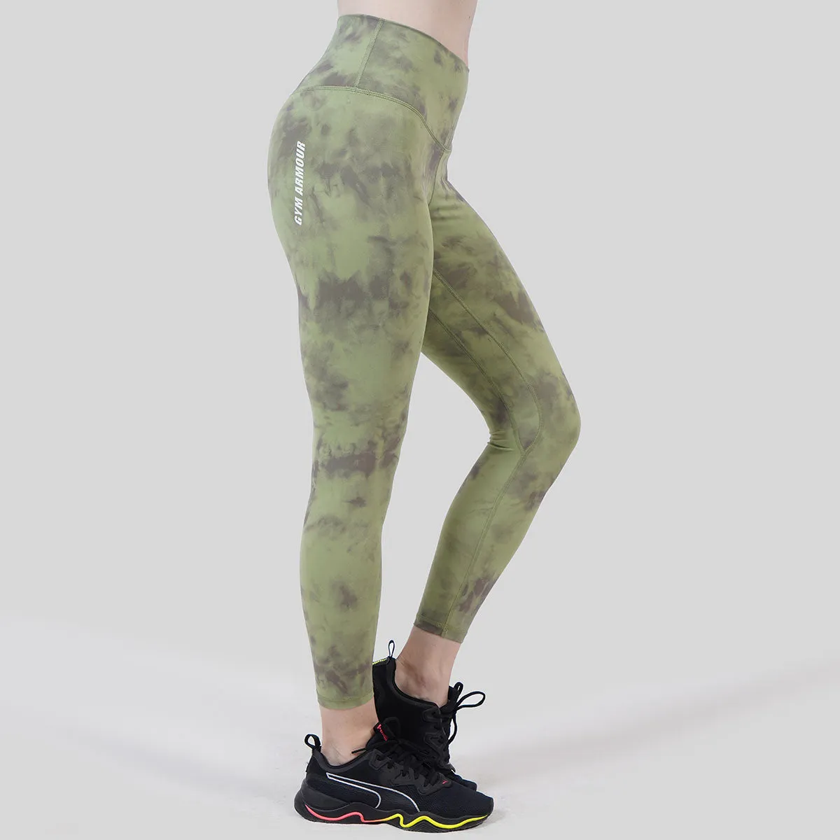 Textured Leggings (Green)