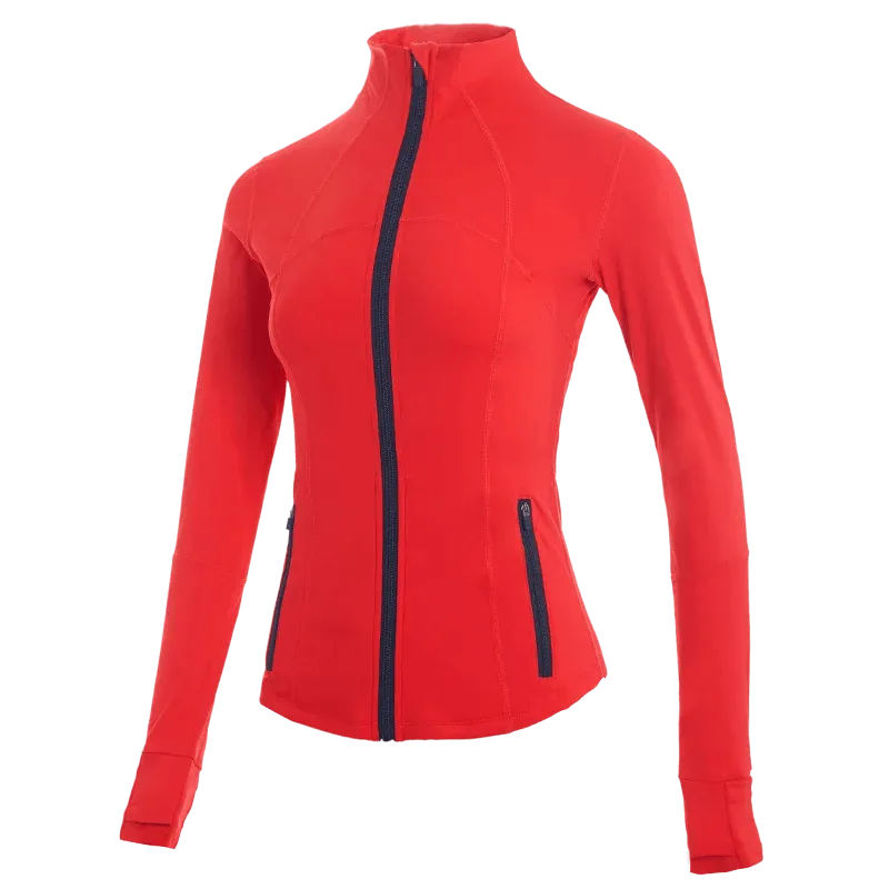 Tight Sports Women's Jacket with Zipper and Pockets - SF1713