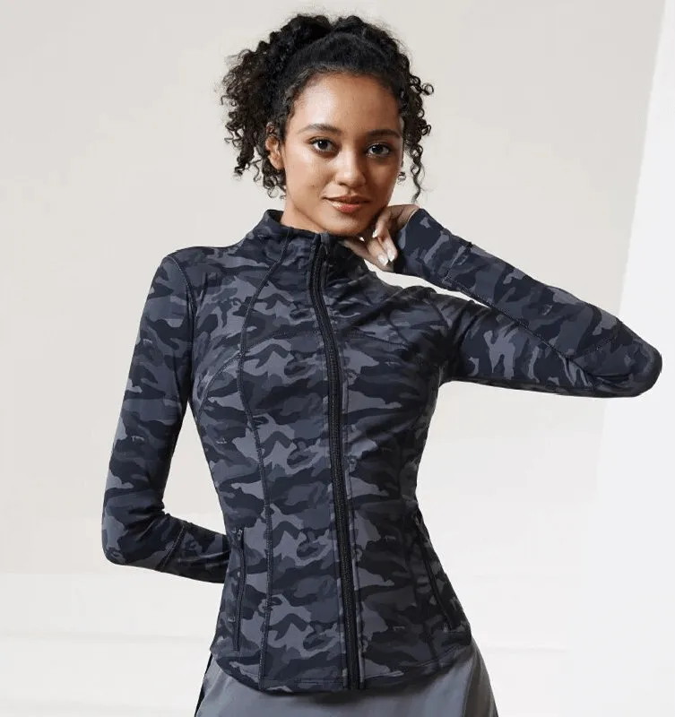 Tight Sports Women's Jacket with Zipper and Pockets - SF1713