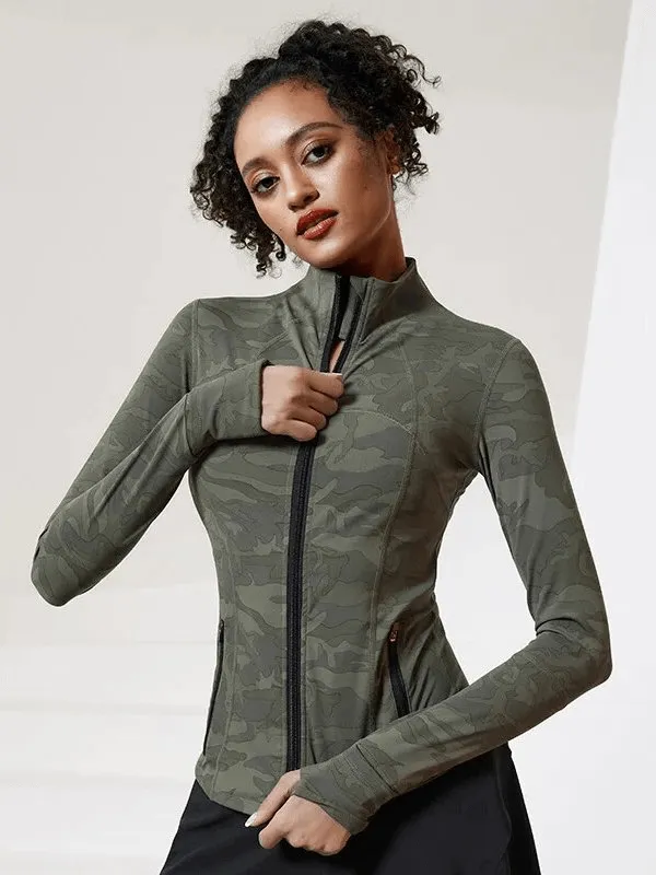 Tight Sports Women's Jacket with Zipper and Pockets - SF1713