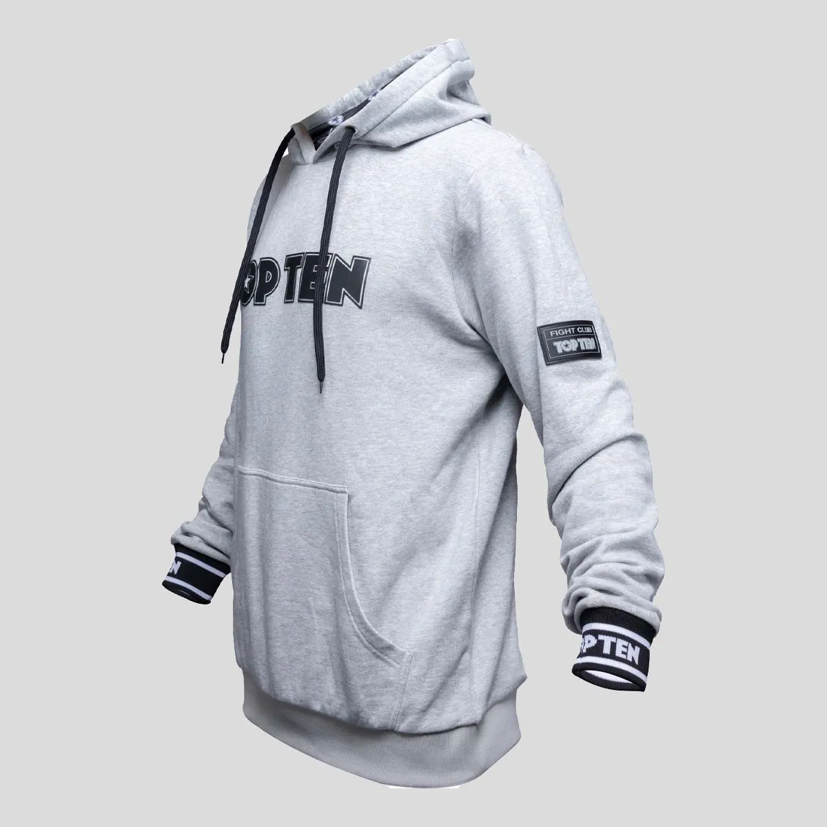 Top Ten Fight Club Hoodie Grey