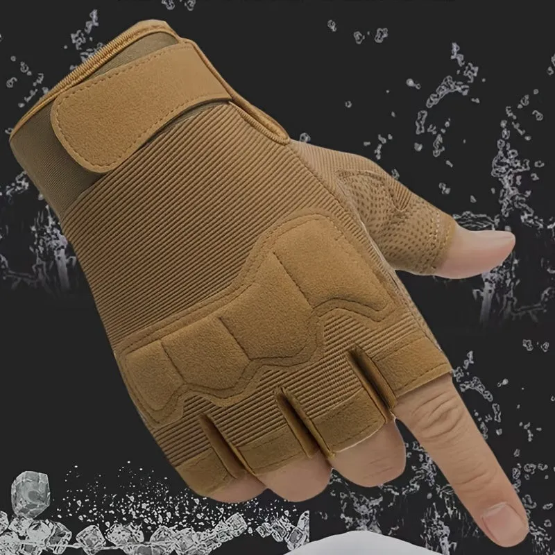 Versatile Unisex HalfFinger Gloves for Sports and Outdoor Activities