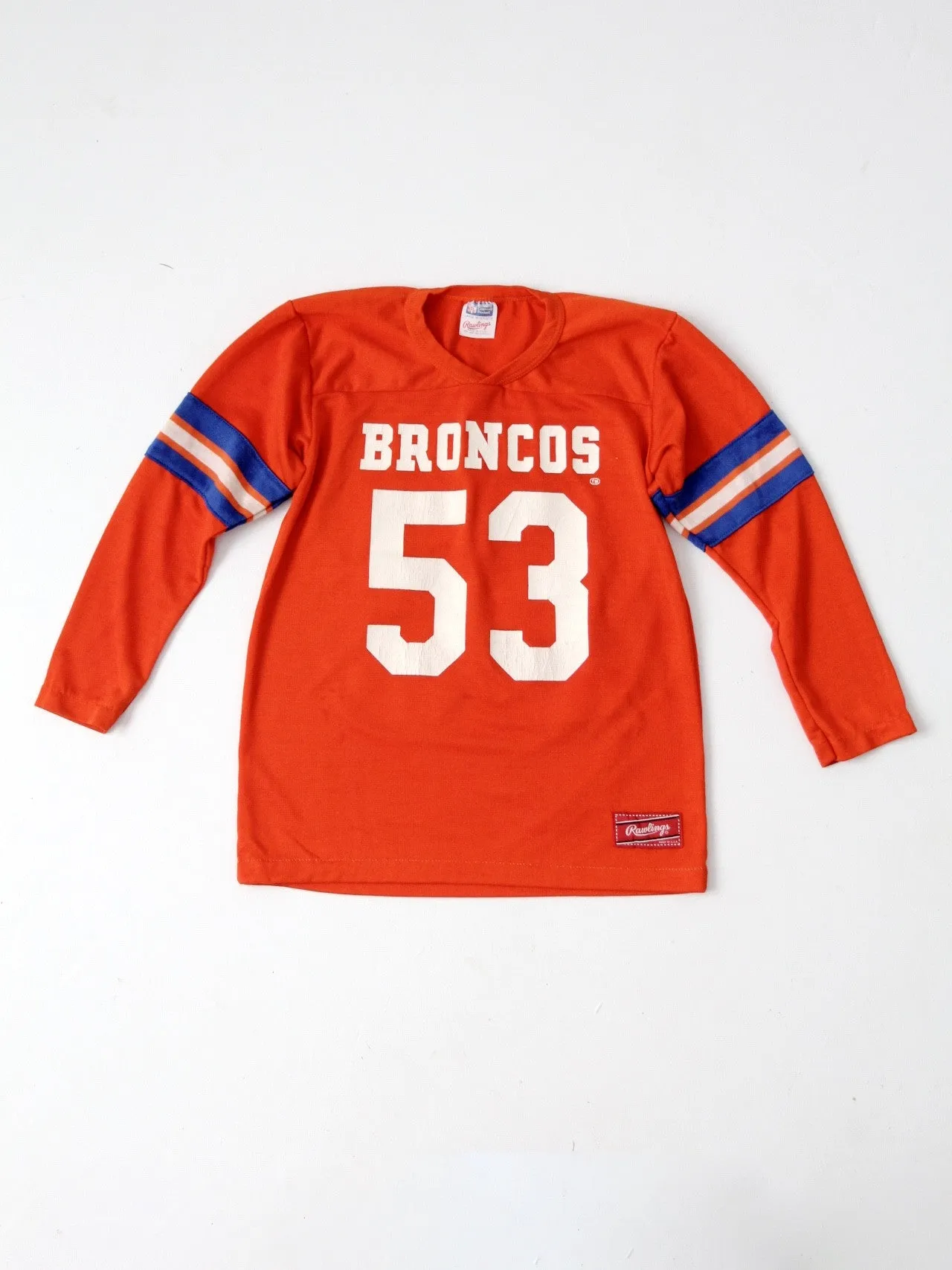 vintage Broncos football Rawlings youth jersey