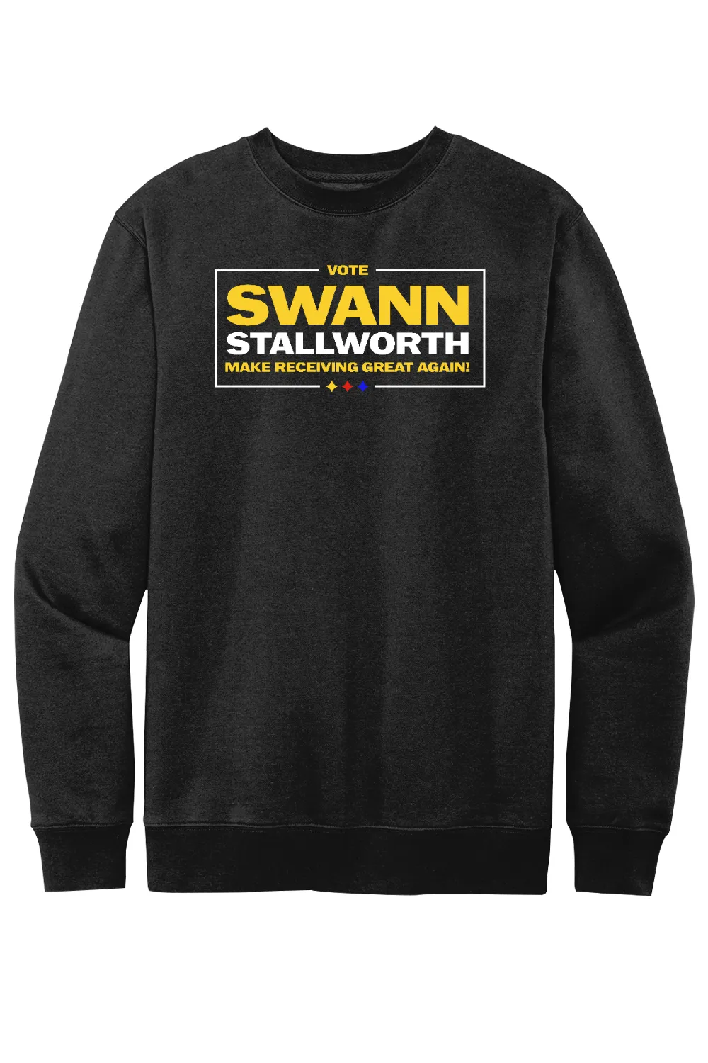 Vote Swann Stallworth - Fleece Crewneck Sweatshirt