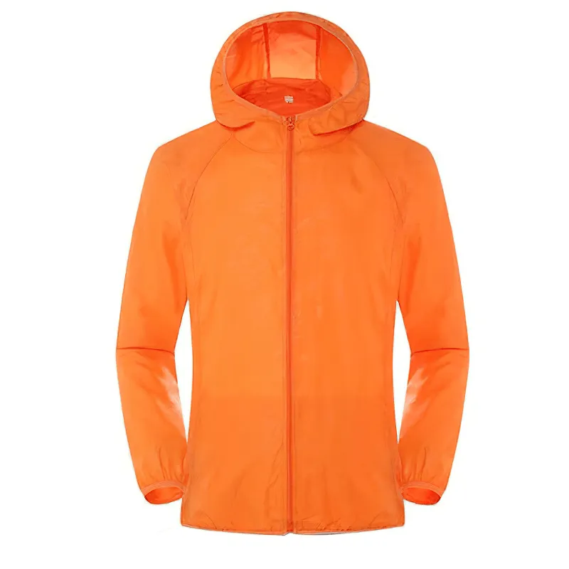 Waterproof Hooded Jacket With Pockets for Women and Men - SF0377