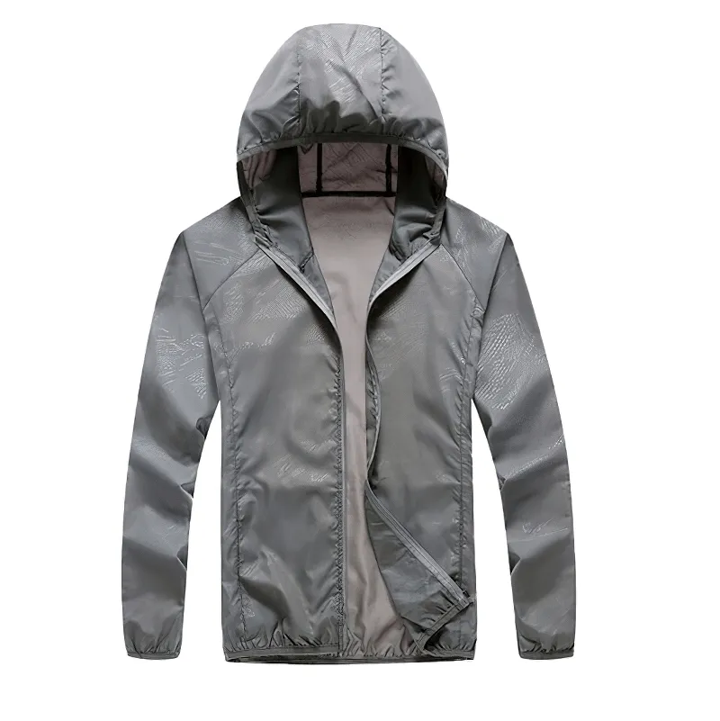 Waterproof Hooded Jacket With Pockets for Women and Men - SF0377