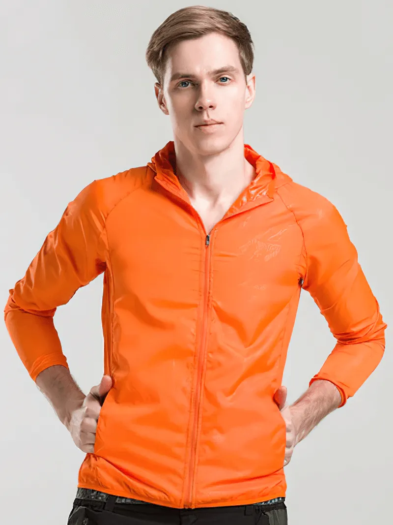 Waterproof Hooded Jacket With Pockets for Women and Men - SF0377