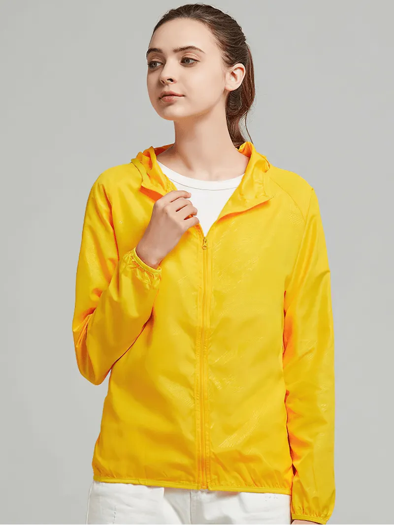 Waterproof Hooded Jacket With Pockets for Women and Men - SF0377