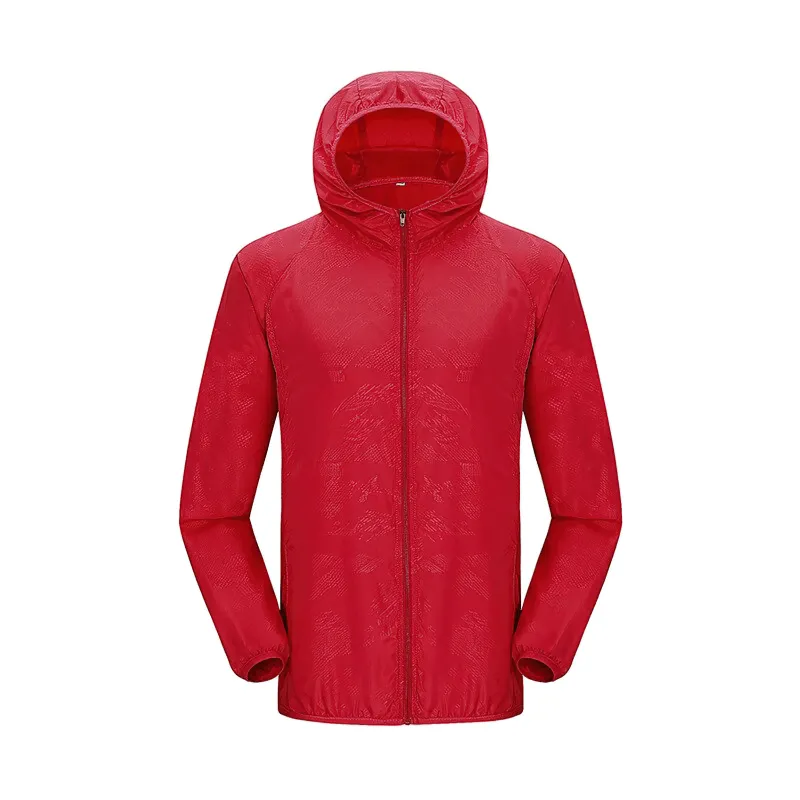 Waterproof Hooded Jacket With Pockets for Women and Men - SF0377