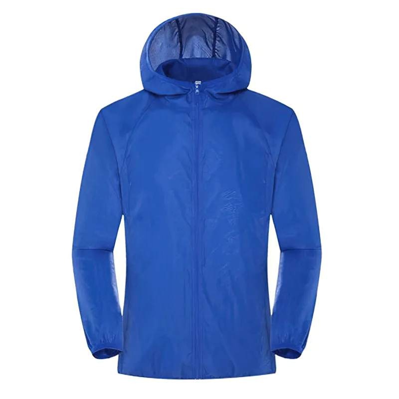 Waterproof Hooded Jacket With Pockets for Women and Men - SF0377