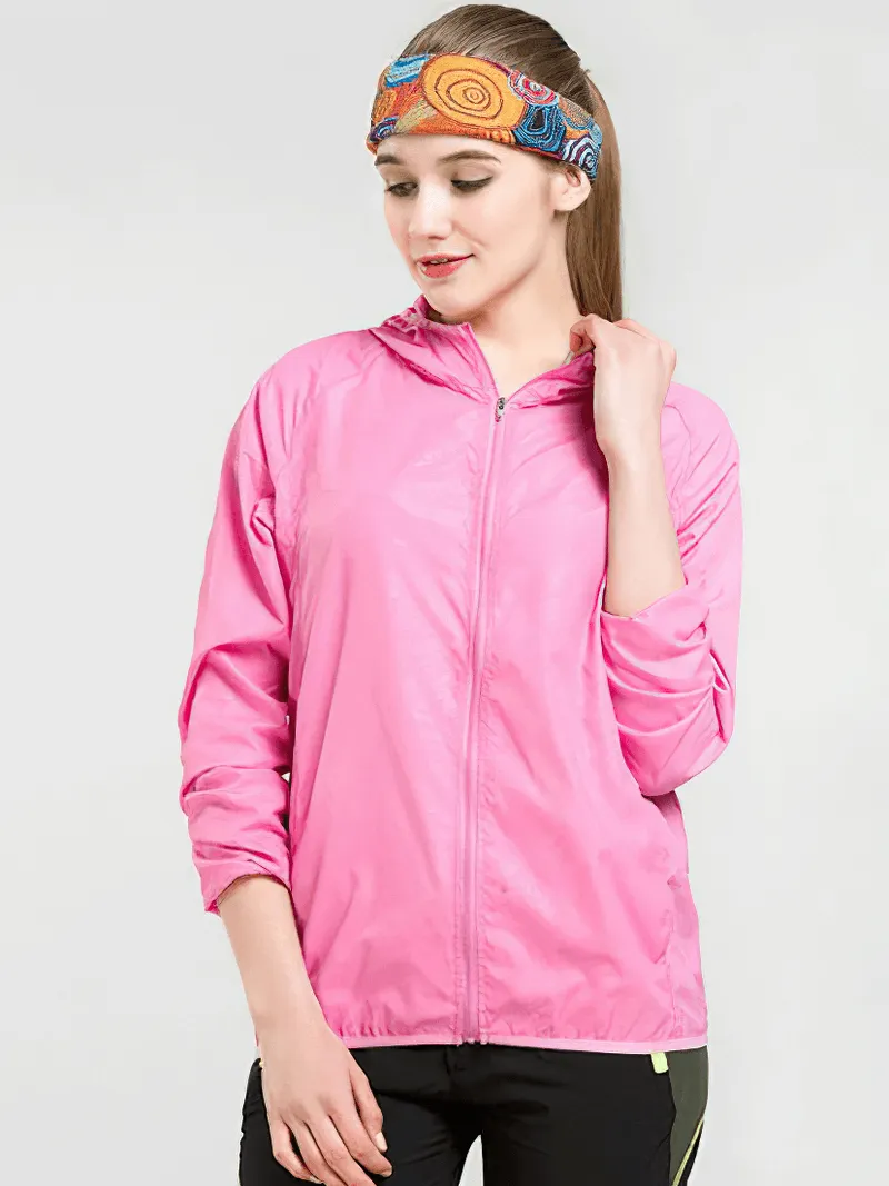 Waterproof Hooded Jacket With Pockets for Women and Men - SF0377