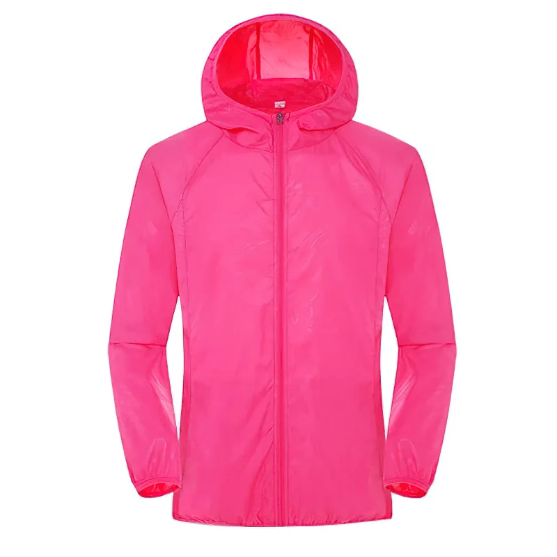 Waterproof Hooded Jacket With Pockets for Women and Men - SF0377