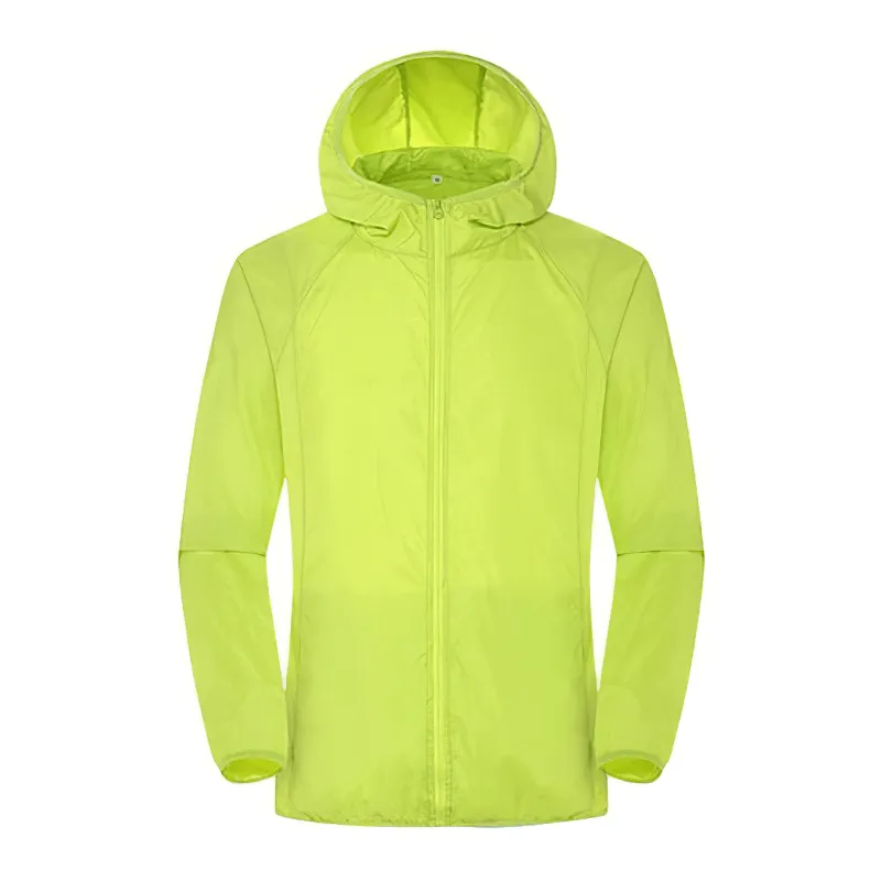 Waterproof Hooded Jacket With Pockets for Women and Men - SF0377