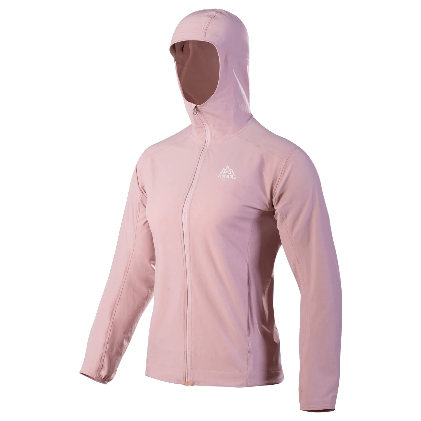 Waterproof Sports Thin Women's Jacket with Hood on Zipper - SF0897