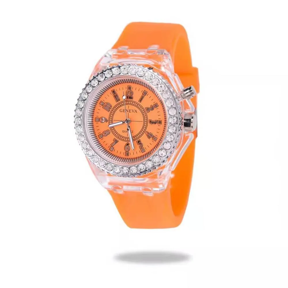 Women LED Flash Luminous Wrist Watches