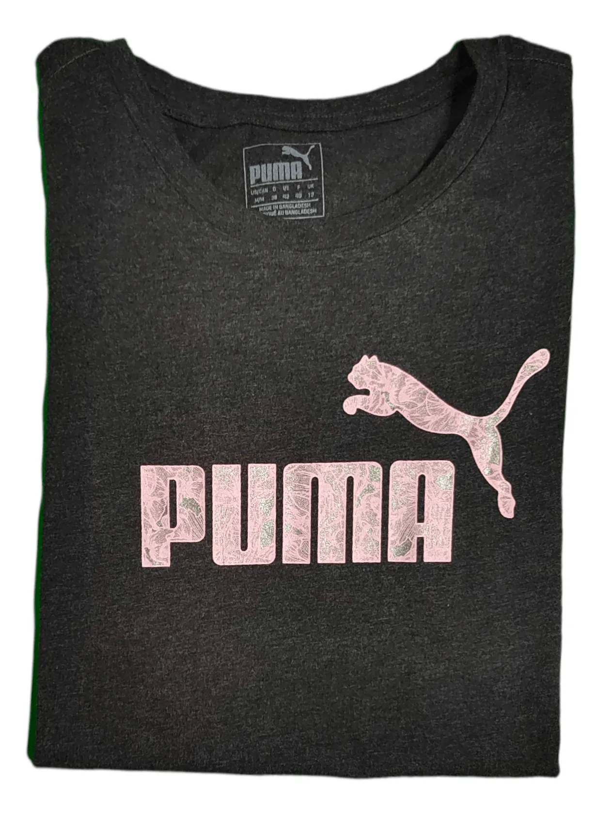 Women Puma Tshirt - Dark Grey