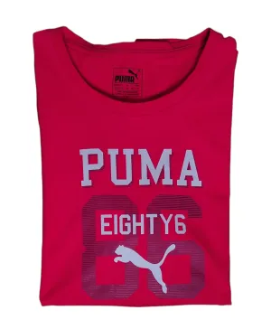 Women Puma Tshirt - Red