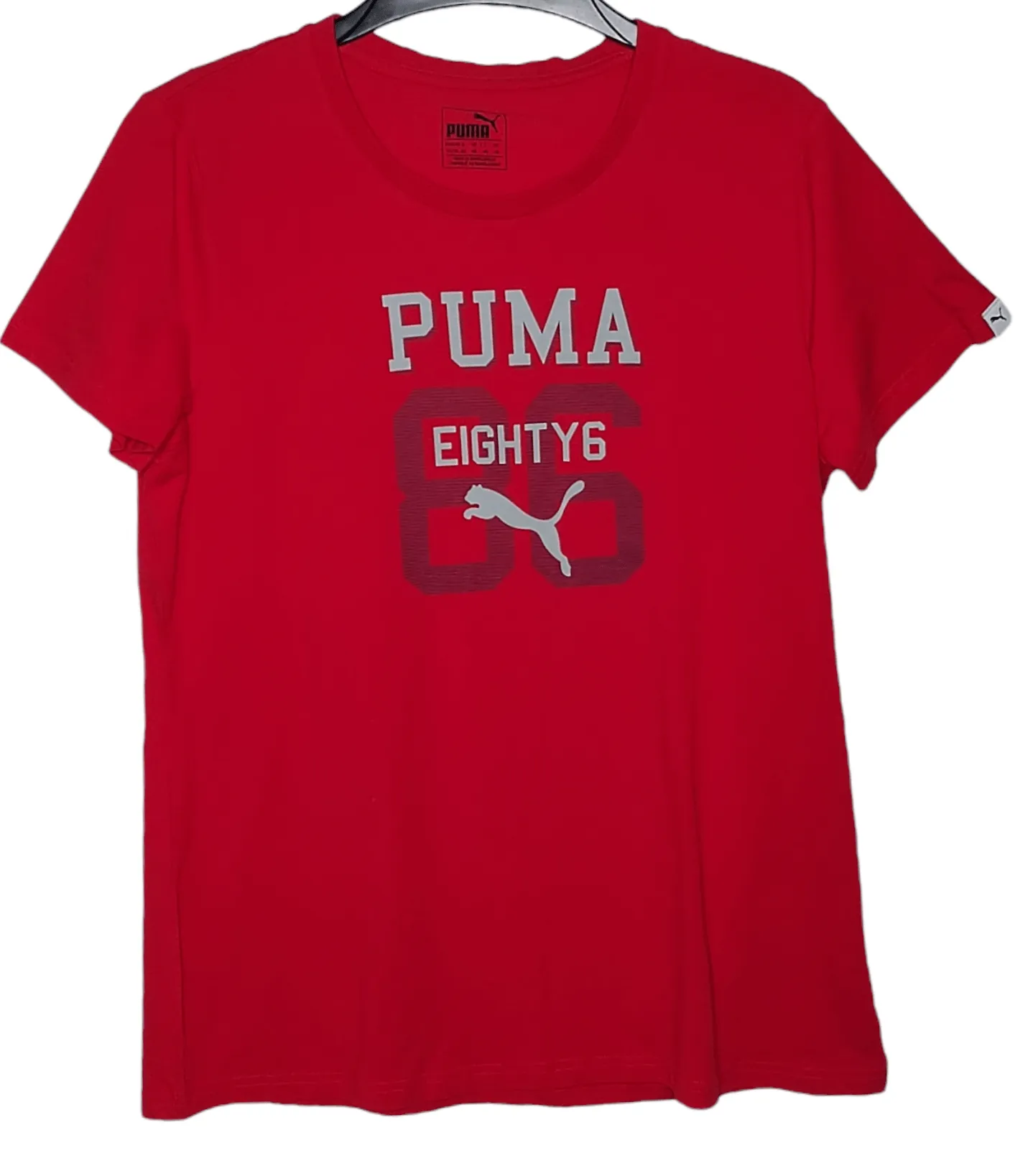 Women Puma Tshirt - Red