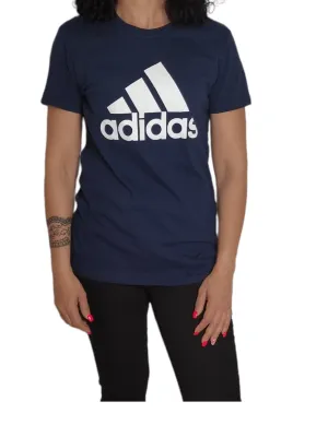 Women Tshirt - Big logo - Dark Blue