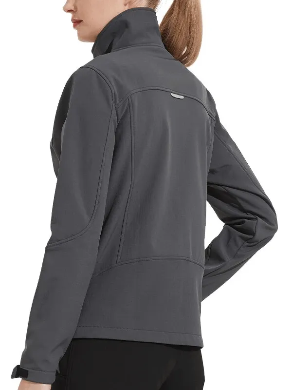 Women's Warm Windbreaker with Zipper / Sports Thermal Jacket - SF0150