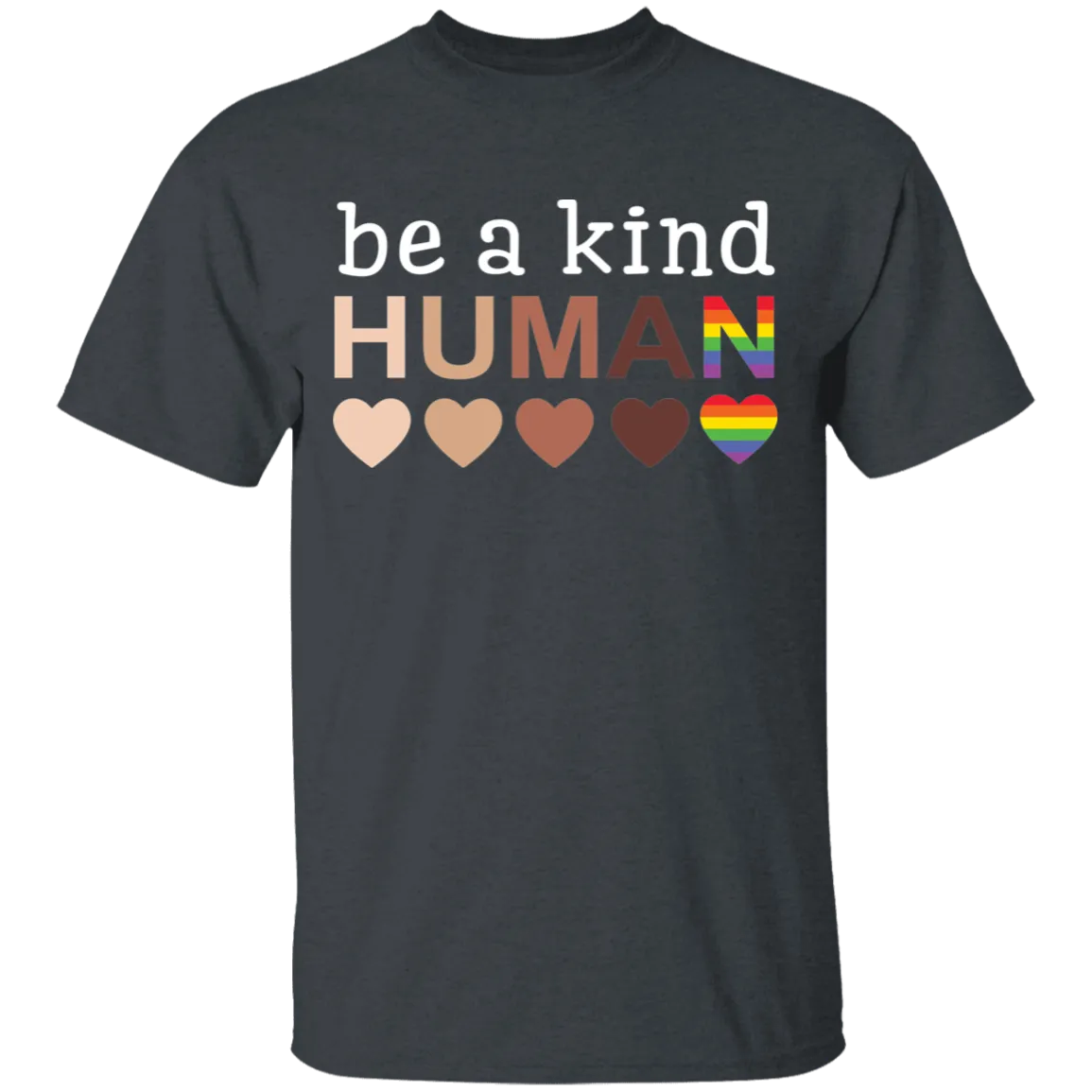 Wospe Shirt with Text Be A Kind Human