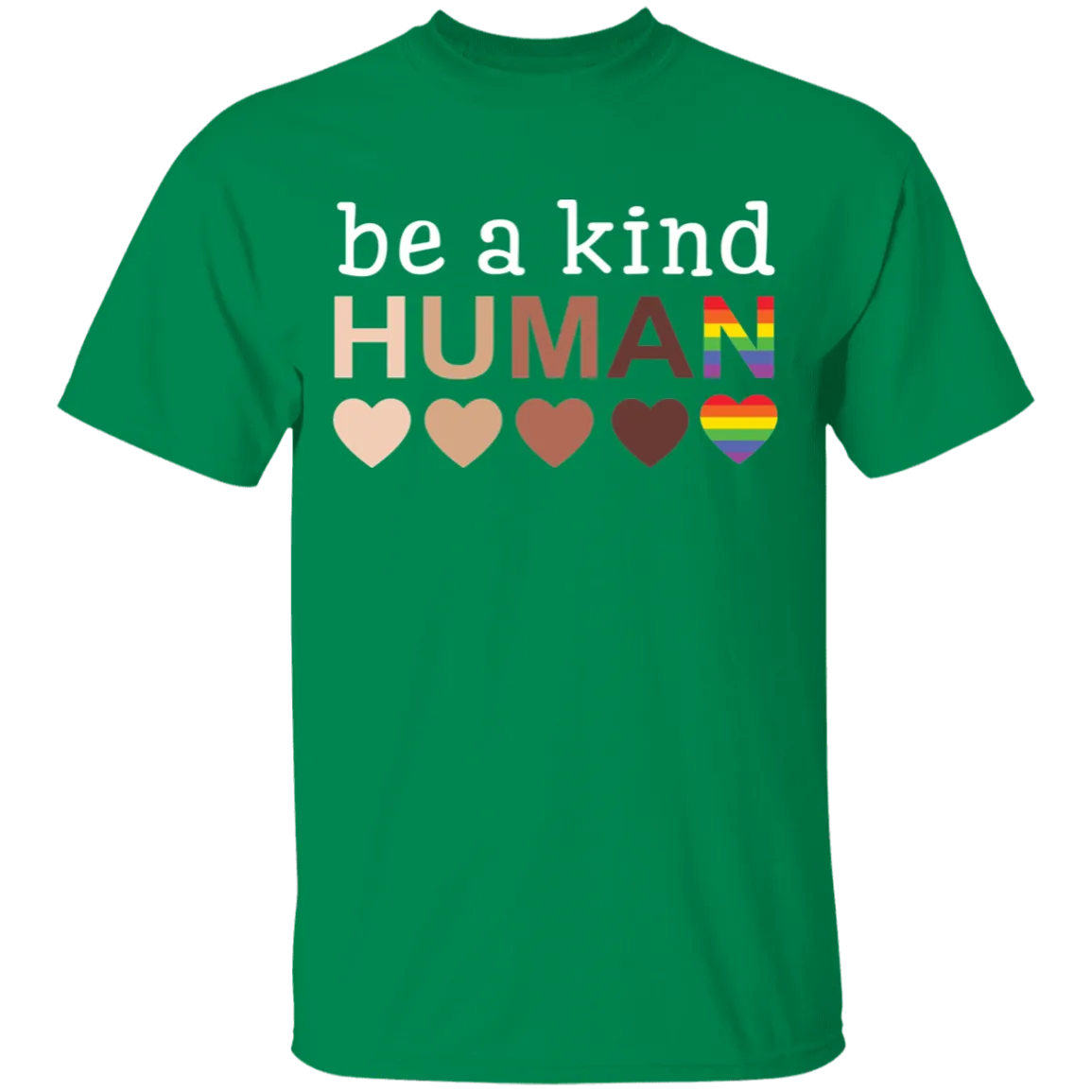 Wospe Shirt with Text Be A Kind Human